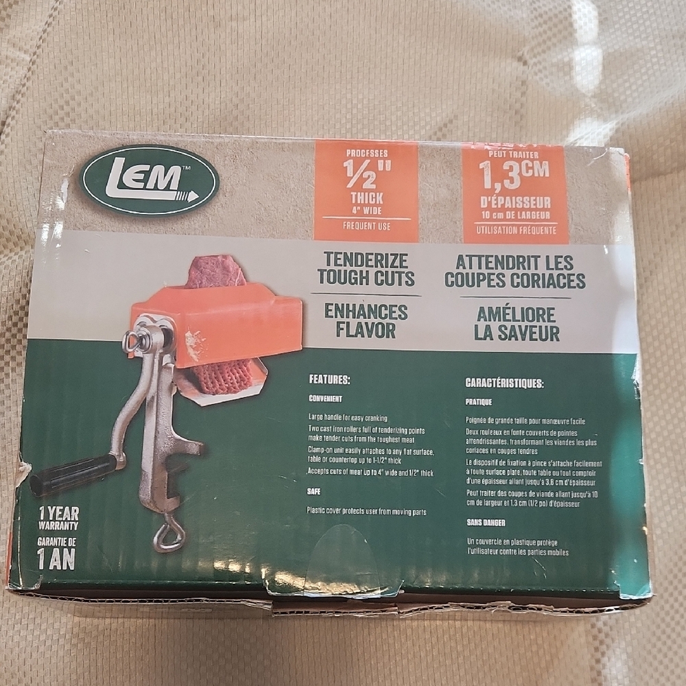 Lem Clamp On Meat Tenderizer